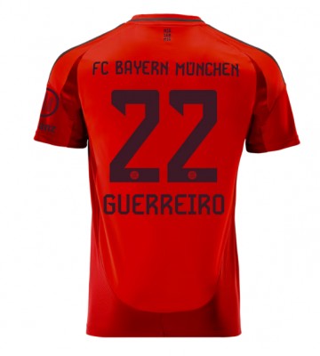 Bayern Munich Raphael Guerreiro #22 Hjemmebanetrøje 2024-25 Kort ærmer